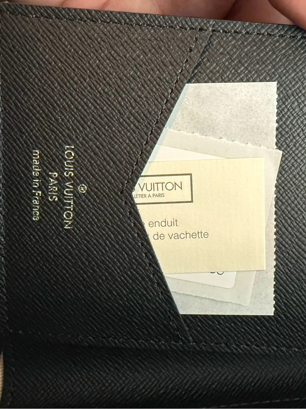 Louis Vuitton Monogram Eclipse Passport Holder - Picture 4 of 10